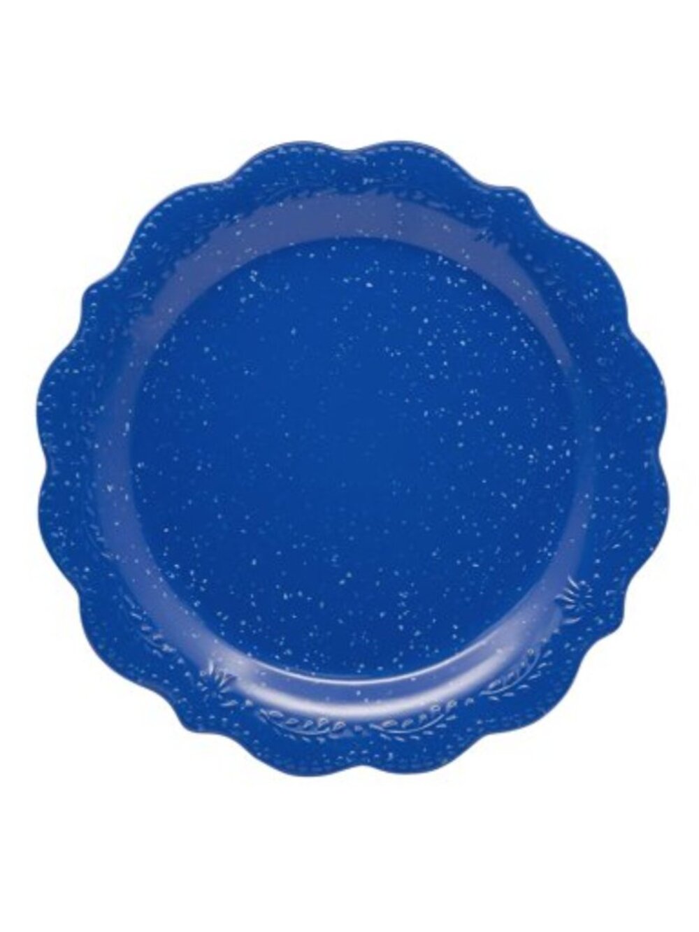 Set of 4 Pioneer Woman Melamine Dinner Plates Juliette Cobalt Blue 10.7"dia